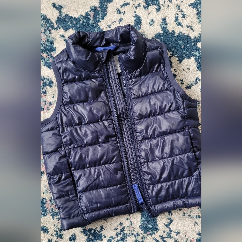 Primary Navy Puffer Vest